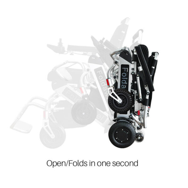 Foldawheel PW-999UL – Ultra-Lightweight, 20-Mile Power Chair