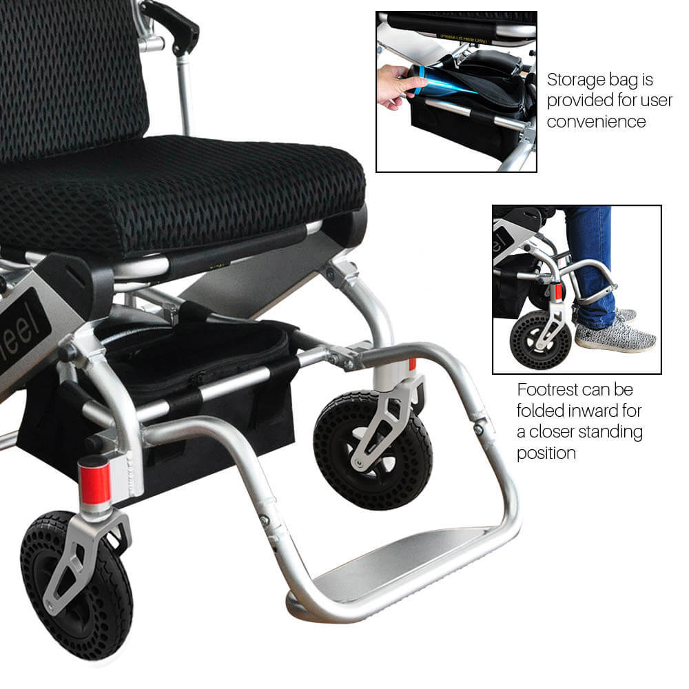 Foldawheel PW-999UL – Ultra-Lightweight, 20-Mile Power Chair