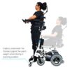 Phoenix Power Standing Wheelchair Phoenix Power Standing Wheelchair, showing power-assisted standing, reclining backrest, and LED lights for nighttime safety.
