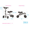 Print Nova TKW-12 Steerable Knee Walker