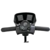 Go-Go Ultra X 4-Wheel Mobility Scooter in black, featuring a compact foldable seat, solid tires, and a lightweight, travel-friendly design.