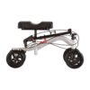 WEB_TKW-12-SIDE-FOLDED.jpg Nova TKW-12 Steerable Knee Walker with 8" all-terrain wheels, adjustable knee platform, and foldable frame.