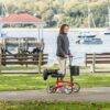 Nitro Glide NNitro Glide Knee Walker (Model 791) featuring a lightweight aluminum frame, adjustable handle height, ergonomic knee pad, and large wheels for smooth mobility during injury recovery.
