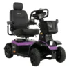 PX4 4-Wheel Mobility Scooter featuring a sturdy design, wide base for stability, ergonomic seating, and large wheels for smooth, reliable performance on various terrains.