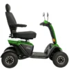 Wrangler 6 Baja Wrangler 2 all-terrain mobility scooter with large wheels, a padded captain’s seat, and high ground clearance, designed for outdoor use and rugged terrain.