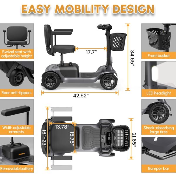 Paiseec Mobility Scooter S1