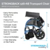 STRONGBACK Excursion 12S+AB Transport Wheelchair
