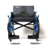 A heavy-duty wheelchair with ergonomic posture support, 24-inch rear wheels, reinforced frame, and an extra-wide seat, designed for durability and high weight capacity.