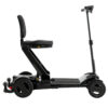 GoGo Carbon lightweight folding scooter featuring a sleek carbon fiber frame, designed for easy portability and compact storage, ideal for daily mobility needs.