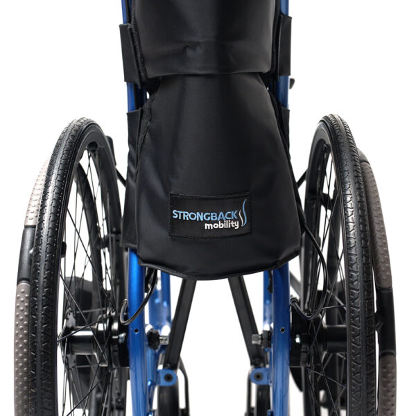 A heavy-duty wheelchair with ergonomic posture support, 24-inch rear wheels, reinforced frame, and an extra-wide seat, designed for durability and high weight capacity.