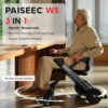 02_f7f4eb4e-374b-4f1b-8327-86a56f2063b0 A lightweight, foldable electric wheelchair with dual 180W motors, 8-inch front wheels, 9-inch rear pneumatic wheels, and a sleek design for versatile indoor and outdoor use.