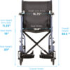 Print Nova 19" Lightweight Transport Chair