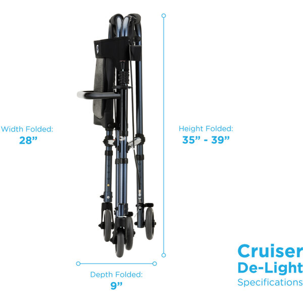 Nova Cruiser De-Light Rolling Walker