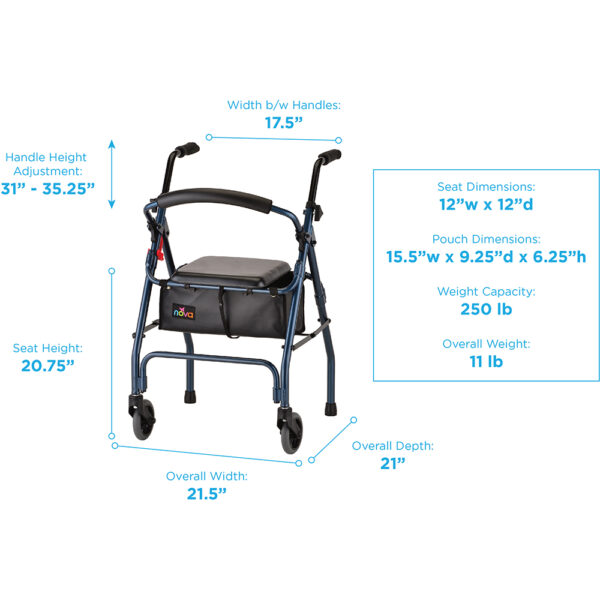 Nova Cruiser II Rollator