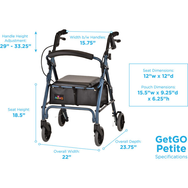 Nova GetGo Petite Rollator