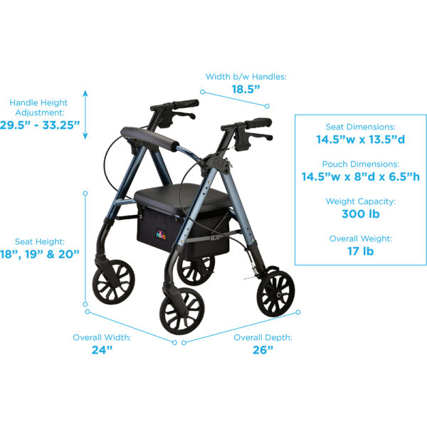 Nova STAR 8 Petite Rollator
