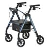 STAR HD Rollator – 4289BL MAIN Nova STAR HD Rollator with a heavy-duty frame, padded seat, ergonomic handles, and 8-inch wheels, designed for indoor and outdoor mobility support.
