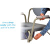 Nova Heavy Duty Drop-Arm Commode