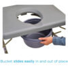 Nova Heavy Duty Drop-Arm Commode