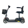Buzzaround LT 4-Wheel Mobility Scooter with padded seat, four-wheel stability, and a lightweight design for smooth indoor and outdoor use.