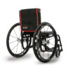 Quickie 2 Ultra Lightweight Wheelchair, sleek and customizable design, with black frame, foldable seat, and adjustable components for enhanced comfort and mobility.