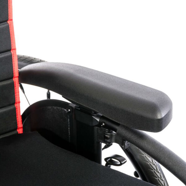 Quickie 2 Ultra Lightweight Wheelchair, sleek and customizable design, with black frame, foldable seat, and adjustable components for enhanced comfort and mobility.