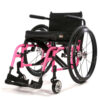 Quickie 2 Ultra Lightweight Wheelchair, sleek and customizable design, with black frame, foldable seat, and adjustable components for enhanced comfort and mobility.