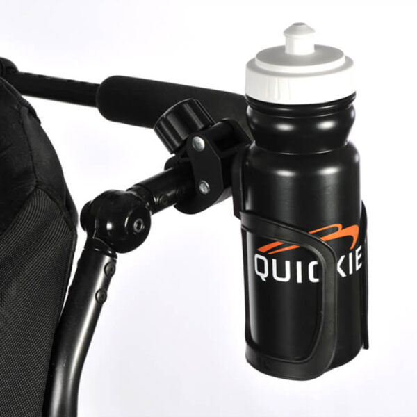 Quickie 2 Ultra Lightweight Wheelchair, sleek and customizable design, with black frame, foldable seat, and adjustable components for enhanced comfort and mobility.