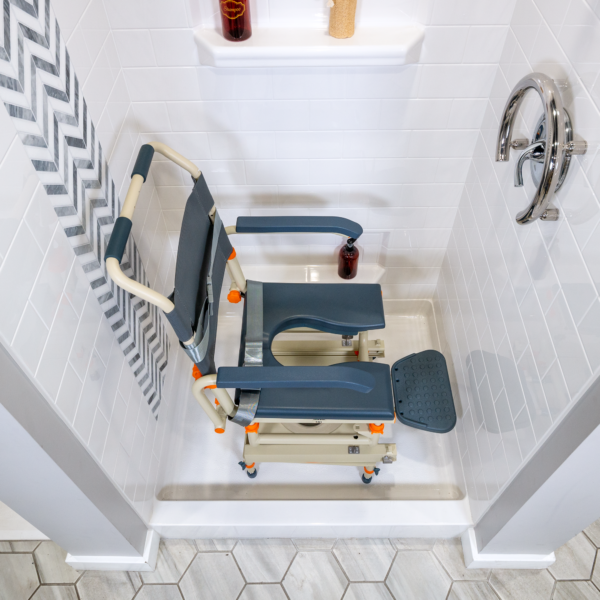 Showerbuddy SB1 Transfer Chair - Shower and Toilet Transfer Chair for Mobility-Impaired Users