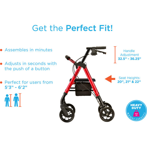 STAR Heavy Duty Rollator
