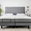 Golden Passport Bed Golden Passport Hi-Low Adjustable Bed with customizable height and mattress options, shown with head and foot sections raised.