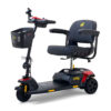 Buzzaround XLS-HD 3-Wheel Mobility Scooter featuring a padded stadium-style seat and compact, portable design.