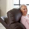 PR-511 Cloud+ Lift Chair in plush upholstery, featuring ergonomic design for customizable comfort.