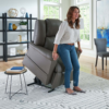 DayDreamer PR-632 lift chair with PowerPillow® head support and MaxiComfort® reclining, shown in a soft fabric upholstery with plush cushioning.