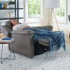 DayDreamer PR-632 lift chair with PowerPillow® head support and MaxiComfort® reclining, shown in a soft fabric upholstery with plush cushioning.