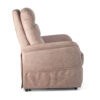 Elara PR-118 Lift Chair in cozy fabric, featuring three reclining positions and a smooth lift mechanism.