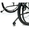 Feather Chair HD 00 Feather Chair HD lightweight wheelchair in black, with a wide seat and quick-release wheels.