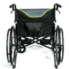 Feather Chair HD lightweight wheelchair in black, with a wide seat and quick-release wheels.