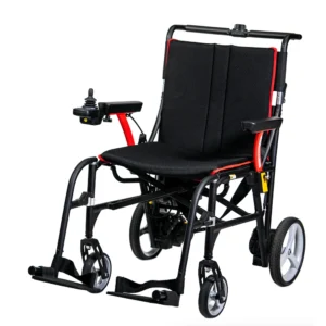 Feather Power Chair, lightweight power wheelchair, portable power wheelchair, travel-friendly wheelchair, 33 lbs wheelchair, all-terrain power chair