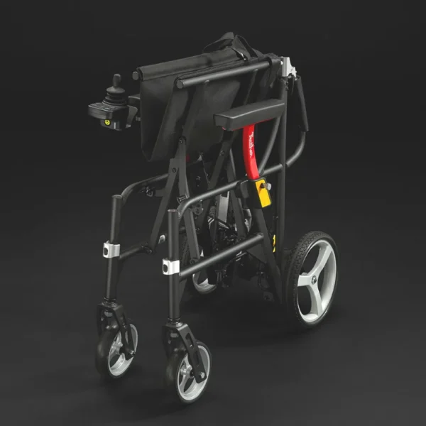 Feather Power Chair, lightweight power wheelchair, portable power wheelchair, travel-friendly wheelchair, 33 lbs wheelchair, all-terrain power chair