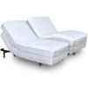 Flex-A-Bed Premier adjustable bed with customizable mattress options, shown with the head and foot sections raised for comfort.