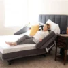 Flexabed SL 12 Adjustable Flex-A-Bed 185 Hi-Low Series bed showing customizable height and head/foot positioning for home healthcare use.