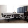 Flexabed SL 4 Adjustable Flex-A-Bed 185 Hi-Low Series bed showing customizable height and head/foot positioning for home healthcare use.