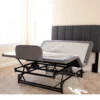 Flexabed SL 6 Adjustable Flex-A-Bed 185 Hi-Low Series bed showing customizable height and head/foot positioning for home healthcare use.