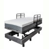 Golden Passport Bed 19 Golden Passport Hi-Low Adjustable Bed with customizable height and mattress options, shown with head and foot sections raised.