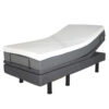 Golden Passport Bed 22 Golden Passport Hi-Low Adjustable Bed with customizable height and mattress options, shown with head and foot sections raised.