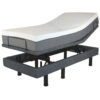 Golden Passport Bed 23 Golden Passport Hi-Low Adjustable Bed with customizable height and mattress options, shown with head and foot sections raised.