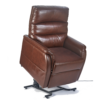 Elara PR-118 Lift Chair in cozy fabric, featuring three reclining positions and a smooth lift mechanism.