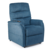 Golden Technologies Elara PR-118 lift chair in a plush fabric, showing its fully reclined position.