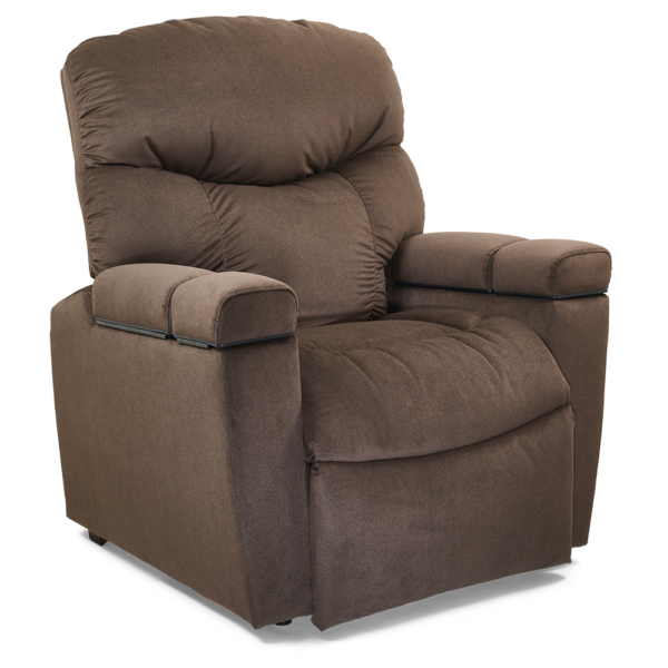PR-511 Cloud+ Lift Chair in plush upholstery, featuring ergonomic design for customizable comfort.